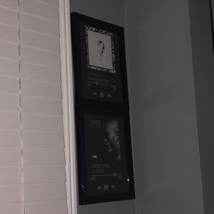 Custom album covers made by me.